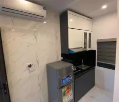 BÁN CĂN HỘ DỊCH VỤ TRẦN DUY HƯNG 45M2*5T, 9 PHÒNG FULL NỘI THẤT, GẦN Ô TÔ