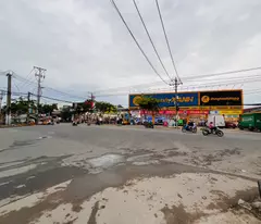 Nhà 100m2 sổ hồng riêng – Hẻm xe hơi – Có dòng tiền thu nhập 60tr/năm - giá 3ty550 – Xã Long Thới.