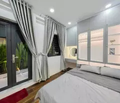 NHÀ 2 TẦNG MỚI TINH HXH 7M THÔNG LÊ THỊ RIÊNG 59M2. SHR, HCĐ.