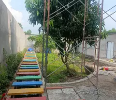 Chính Chủ Bán Nhà vườn - Nhà Yến Đang Xây dựng Đỡ Dang Ấp 1, Xã Thạnh Hoà- Bến Lức- Long An