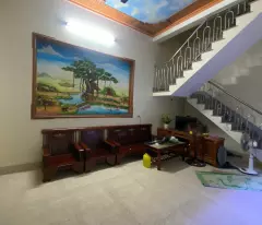BÁN NHÀ Ô MẶT TIỀN TẠI ĐƯỜNG BÙI SỸ TIÊM, THỊ TRẤN ĐÔNG HƯNG. DIỆN TÍCH 105M2. MẶT TIỀN 6M. KHU