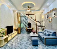 4X10M,BÁN NHÀ PHAN HUY ÍCH, HẺM XE TẢI THÔNG, P12 GÒ VẤP, GIÁ LQ 4 TỶ