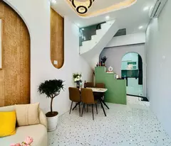 🍀🌟☘ NHÀ MỚI BÌNH THẠNH, 34M2, 4 TẦNG, HẺM 4M, PHAN VĂN TRỊ, NỘI THẤT CAO CẤP, CHỈ 6.X T.Ỷ 🍀🌟☘