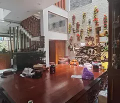 Nhà ngộp, MT KD Trần Thị Cờ, Thới An, Q12, 297m2, 4 tầng, nội thất xịn. 47tr.m2 đất.