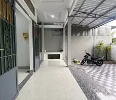 25 - BÁN NỀN TẶNG NHÀ CẤP 4 MỚI 70%, LỘ 6M, TẶNG LUÔN BỜ SÔNG MÁT MẼ