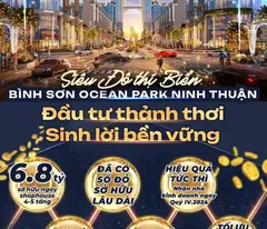 KĐT BÌNH SƠN MỞ BÁN SHOPHOUSE 4 TẦNG GIÁ SIÊU HOT, SỞ HỮU NGAY CƠ HỘI ĐẦU TƯ AN TÂM, SỐNG ĐẲNG CẤP.