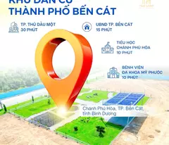 Đầu Tư Siêu Lời – Đất Nền Nhà Phố Tại Chánh Phú Hoà, TP. Bến Cát, Bình Dương.