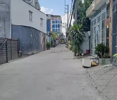 KHU AN NINH – DÂN TRÍ CAO- HÀ HUY GIÁP - QUẬN 12- XE HƠI NGỦ TRONG NHÀ - (5,5M*20M)