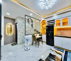 Nhà Đẹp Thích Quảng Đức, P5, Phú Nhuận. 1 trệt 3 lầu đúc, sân thượng. 5x5m2 giá 5.5 tỷ