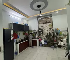 NGAY MẶT TIỀN MIẾU BÌNH ĐÔNG - GẦN NGÃ TƯ 4 XÃ - NHÀ 2 TẦNG 2PN - SỔ NỞ HẬU TÀI LỘC - GIÁ NHỈNH 4