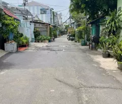 Bán đất (5x20m) tặng nhà C4, 2MT hẻm 6m thông Dương Thị Mười, Q12 giá 5,29 tỷ