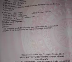 NHÀ 2 MẶT TIỀN ĐÔNG THỦ, 3 TẦNG, 6PN, TÂN CHÁNH HIỆP, QUẬN 12 GIÁ RẺ