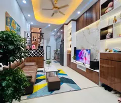 NHÀ ĐẸP KIM GIANG - NGÕ THÔNG TỨ TUNG - Ô TÔ TẢI QUA NHÀ - KINH DOANH ĐỈNH -  FULL NỘI THẤT XỊN -