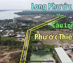 Lô đất mặt tiền đường phước thiện DT 52m đối diện vinhome