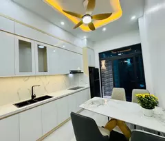 Nhà BA ĐÌNH 46m2 x 4 tầng với 2 thoáng  - cách ô tô đỗ 20M - full nội thất.