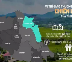 Siêu phẩm đất vàng Centreville Lương Sơn tiềm năng sinh lời cực lớn, trung tâm thị xã Lương Sơn