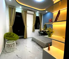 Bán nhà ở đẹp, hẻm Nguyễn Bỉnh Khiêm ,Gò Vấp, 54m2x3 tầng, 6.45 tỷ, nở hậu tài lộc