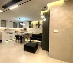 Cho thuê căn hộ 2pn thiết kế hiện đại Gold Coast Nha Trang nội thất mới đẹp giá 35 triệu