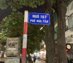 NHÀ ĐẸP DÂN XÂY Ở BA ĐÌNH, NĂM GIỮA BA ĐÌNH VÀ CẦU GIẤY, GIÁ CHÀO 7.4 TỶ