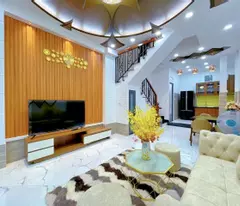 3PN, 3 TẦNG,BÁN NHÀ NGUYỄN VĂN KHỐI, HẺM XE HƠI, GÒ VẤP, NHỈNH 5 TỶ