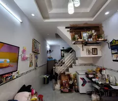 Nhà hẻm 360 Phạm Hữu Lầu, Phước Kiển, Nhà Bè, 3x8, 3 tầng, sổ hồng trao tay, chỉ 2.25 tỉ