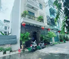 Nhà 4 tầng đường HIỆP THÀNH 43, phường HT, Q12, dt 63m2 (7mx9m) Hẻm 8m. Giá 6,45Tỷ