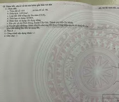 Chính Chủ Cần Bán 2 Thửa Đất Liền Nhau - Đất Vuông Đẹp - Sổ Hồng Chính Chủ  - An Thới Đông, Cần