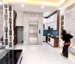 BÁN NHÀ RIÊNG, 7.4 tỷ, 34m2, 4PN + 5WC tại HOÀNG MAI, GIÁP BÁT, 6 TẦNG THANG MÁY, FULL NỘI THẤT