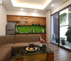 Căn hộ 1n1k ban công thoáng thiết kế đẹp tại Nguyễn Văn Huyên , Cầu Giấy