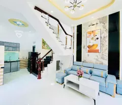 BÁN NHÀ MỚI HẺM XE TẢI, PHAN HUY ÍCH, P12 GÒ VẤP, NHỈNH 4 TỶ