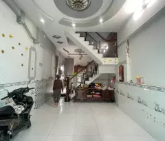Bán nhà 3  tầng góc 2 mặt tiền Dương Thị Mười, Tân Thới Hiệp, Q12 giá siêu rẻ 4.7 tỷ