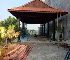 Cần bán nhà mát 8 cột gỗ gõ bình linh hoành 65 - Ấp 3, Nghĩa Trung, Bù Đăng, Bình Phước