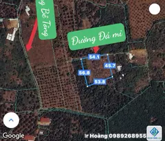 2770m2 Đất Đỏ Bazan Xã Bảo Bình Thổ Cư 300m2. Trọn Sổ Giá 1ty6