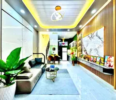 BÁN NHÀ TỐT HẺM XE TẢI 8M KINH DOANH- GẦN CHỢ - MỚI ĐẸP - Ở VÀ KD  r LÀM VĂN PHÒNG NGUYỄN TƯ GIẢN