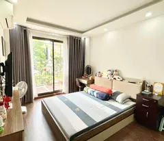 CHẤT ! Chính chủ bán nhà Hồng Tiến, tự xây, thiết kế đẹp, xe 7 chỗ chạy thông, 13.2 tỷ