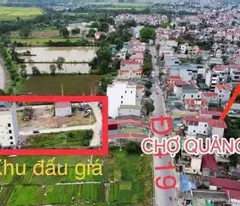 Đấu giá xã Quảng Bị, Chương Mỹ, Hà Nội, phân lô, vỉa hè, ô tô tránh, 75m2, giá đầu tư
