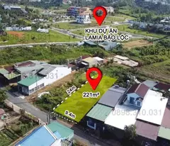 BÁN 221m2 ĐẤT Ở LỘC CHÂU, BẢO LỘC.