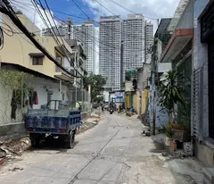 2 mặt tiền hẻm xe hơi, 803 Huỳnh Tấn Phát Phú Thuận Quận 7, 68.5m2 full thổ cư 4x18m chỉ 6.2 tỷ