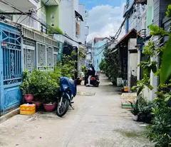 2 mặt tiền hẻm xe hơi, 803 Huỳnh Tấn Phát Phú Thuận Quận 7, 68.5m2 full thổ cư 4x18m chỉ 6.2 tỷ
