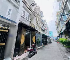 Bán Nhà 4 tầng đường BÙI VĂN NGỮ, phường HT, Q12, dt 38,3m2 (4mx10m) Hẻm 6m thông Giá 4,4Tỷ (TL)