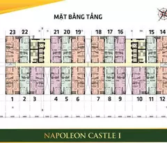 Cắt lỗ cần bán gấp căn hộ 3 phòng ngủ Napoleon giá chỉ 1.6 tỷ dt 85m2
