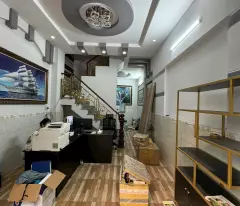 Bán Nhà 3 tầng đường BÙI VĂN NGỮ, phường Hiệp Thành, Q12, dt 39,2m2 (4mx10m) Hẻm 6m thông Giá 4,3Tỷ