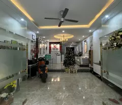BÁN NHÀ KIM GIANG- THANH LIỆT, 50 M2, 8 TẦNG THANG MÁY, MT 6 M, GIÁ 13,6 TỶ.