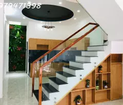 Bán nhà 1 trệt 2 lầu có 4PN 4WC 1PK + Sân phơi đường Lò Lu, Phường Trường Thạnh. Hẻm xe hơi