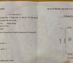 bán lô góc ngõ Kiều Sơn,hải an,Hải Phòng.oto vào đất cực đẹp