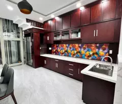 Nhà 4 tầng - có thang máy nội thất cao cấp dành cho gia đình có người lớn tuổi - KĐT Mỹ Gia 5