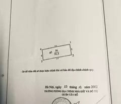 Nhà mặt phố Đặng Thai Mai 51.3m2 - siêu phẩm duy nhất tại Tây Hồ giá hơn 20 tỷ