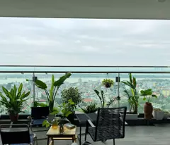 CHO THUÊ CĂN HỘ CC SUNSHINE GOLDEN RIVER - 123M - 2 NGỦ - BAN CÔNG VIEW SÔNG - FULL NỘI THẤT MỚI -