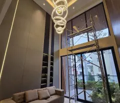 BÁN NHÀ HỒNG TIẾN , BỒ ĐỀ, LONG BIÊN. FULL NỘI THẤT DUPLEX, GARA 3 ÔTÔ, THANG MÁY. 83M2*8T, 19.7 TỶ