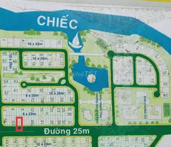 lô đất mặt tiền đườn D1 khu Nam long DT 129m, đường 25m